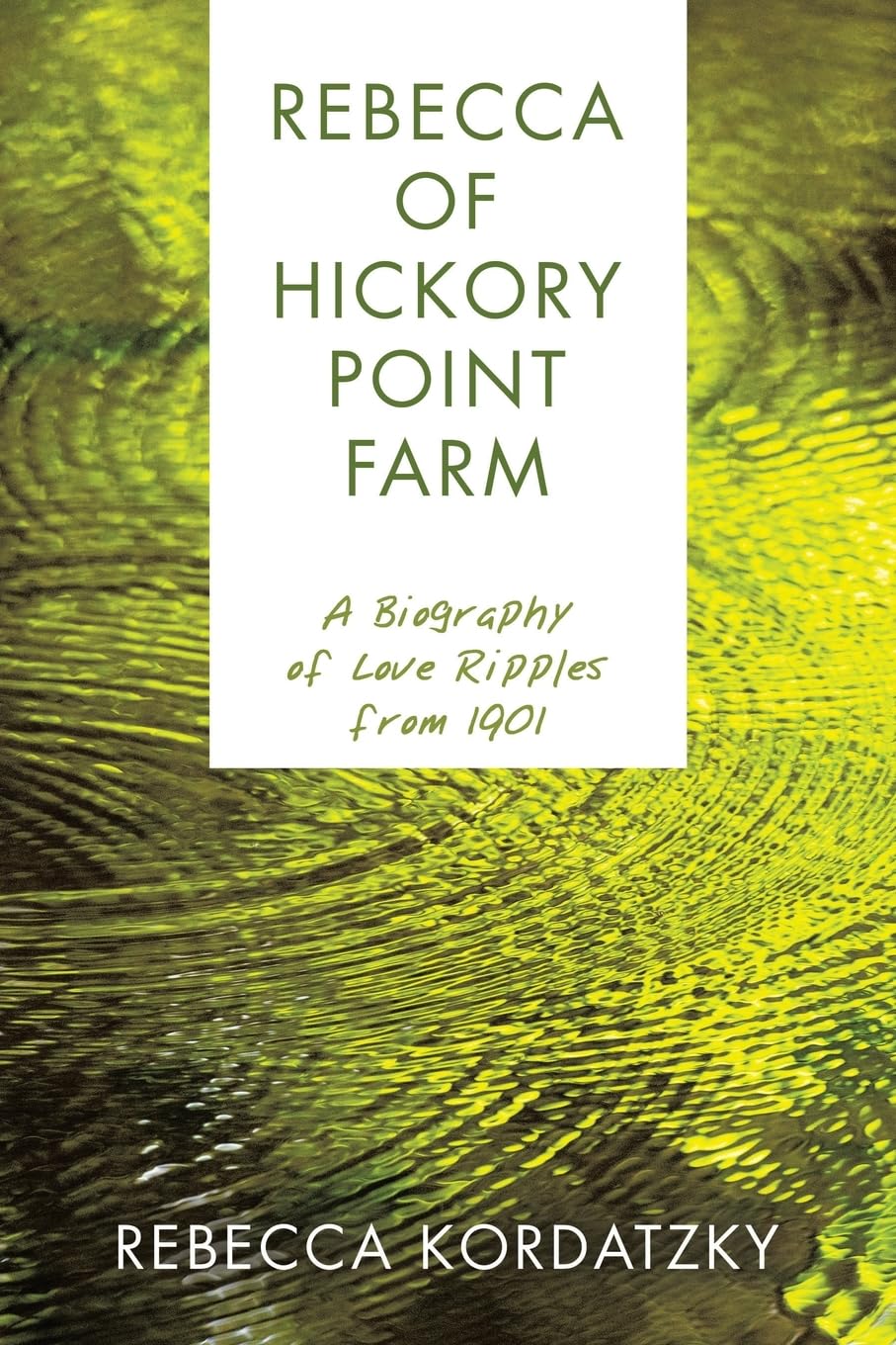 Rebecca of Hickory Point Farm Memories