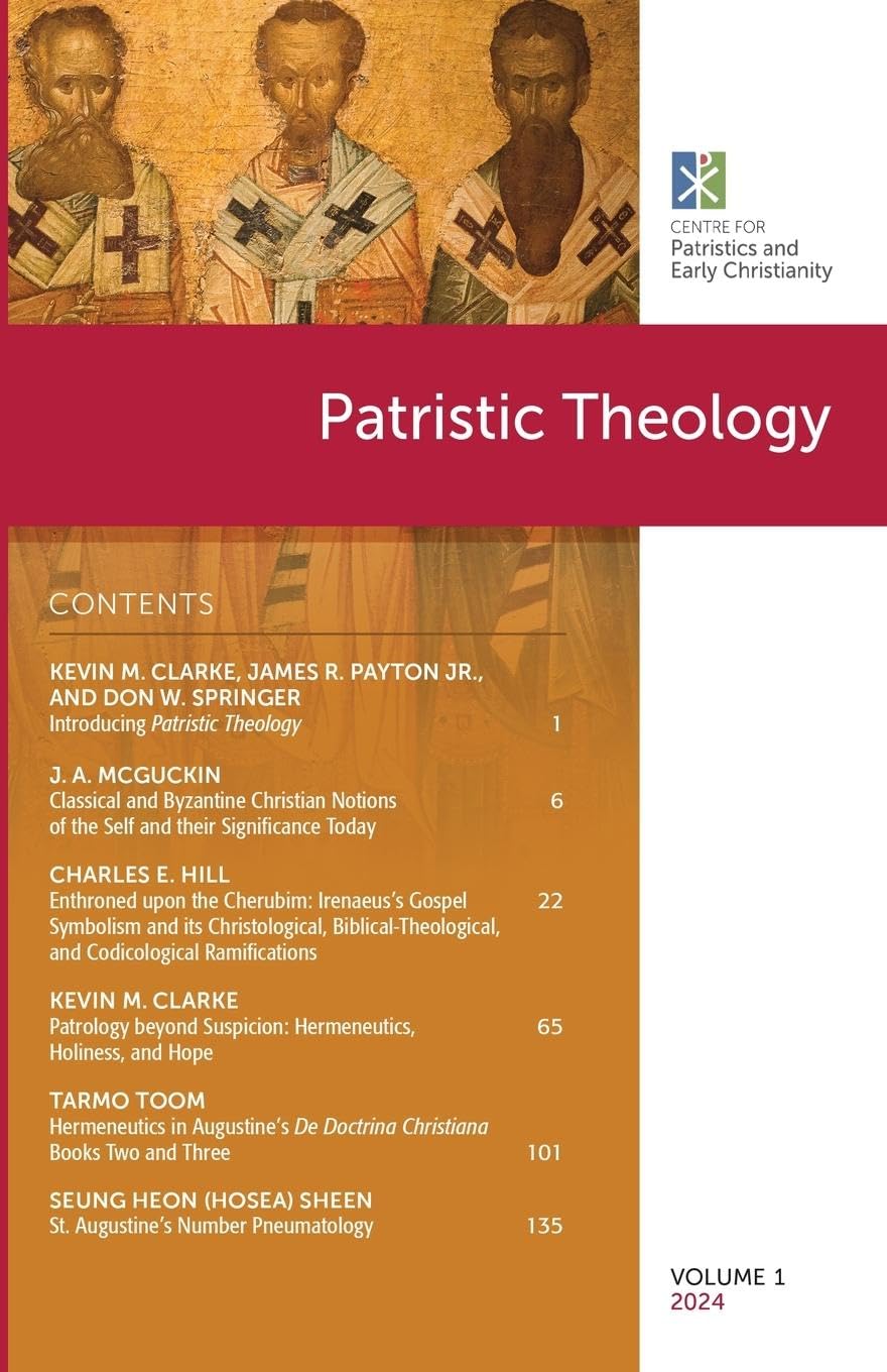 Patristic Theology, Volume 1 Contemporary literature