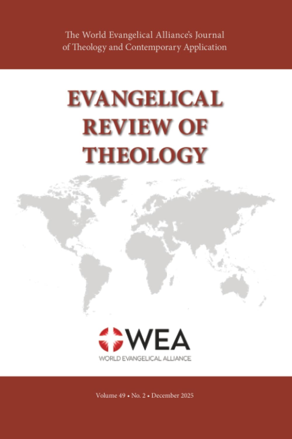 Evangelical Review of Theology, Volume 49, Number 2 Religion & Esotericism