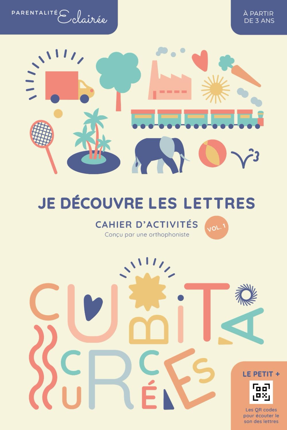 Cahier d'activités: je découvre les lettres book