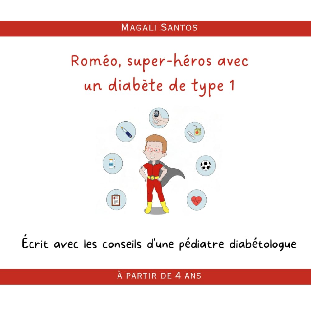 Roméo, super-héros avec un diabète de type 1 book