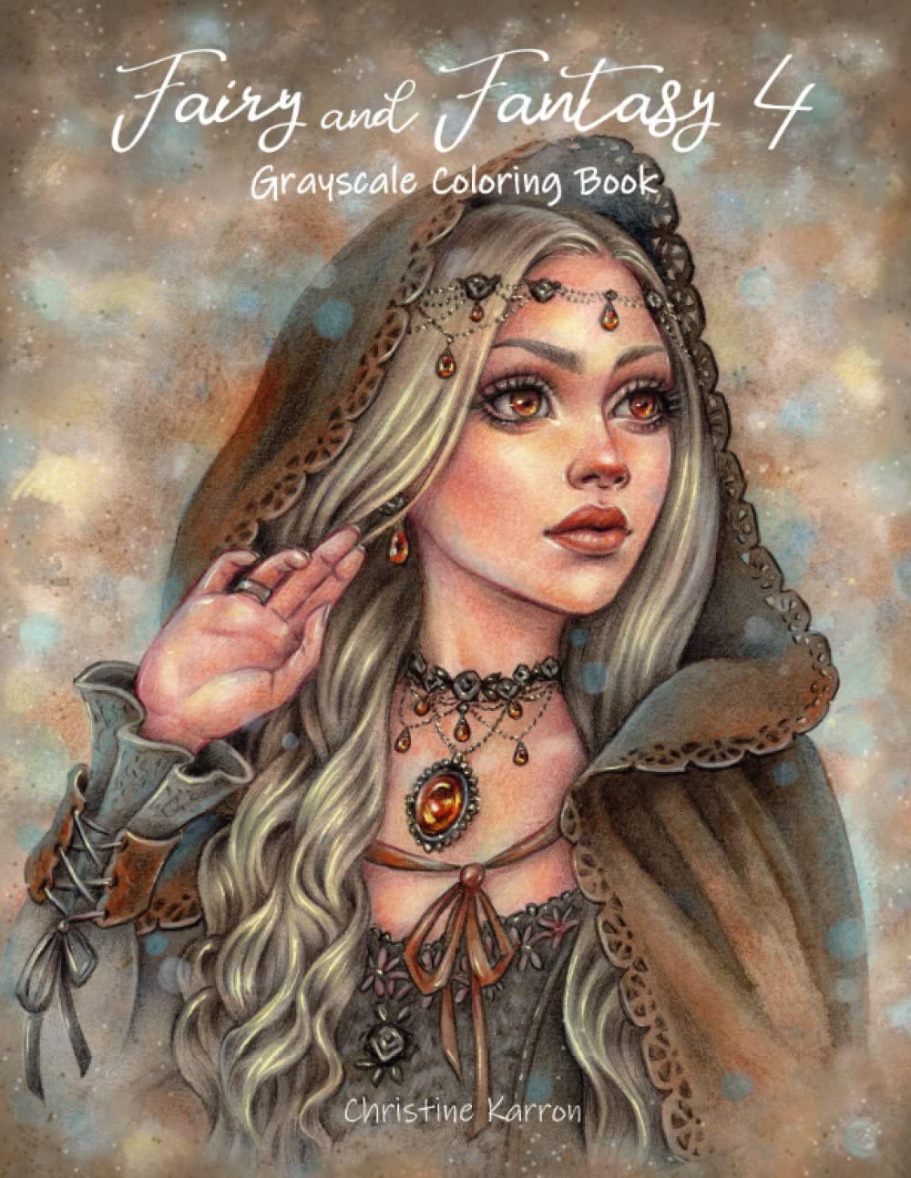Fairy and Fantasy 4 Grayscale Coloring Book Fairy Tales & Legends