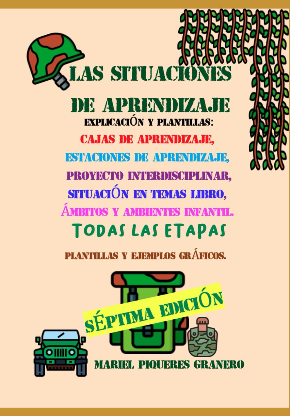 LAS SITUACIONES DE APPRENDIZAJE. PLANTILLAS Y EJEMPLOS GRÁFICOS.: GUÍA PASO A PASO. Plantilla para todas las ETAPAS EDUCATIVAS book