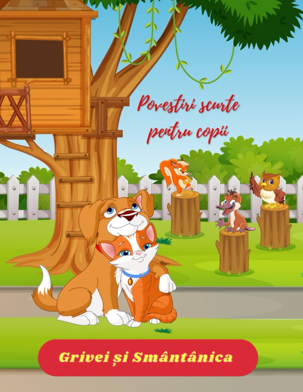 Grivei și Smântânica Povestiri pentru copii: Cărți pentru copii în limba română/Carte Pentru Copii/Povești pentru copii/Cărți în limba română / Carti pentru copii in romana Novels & Short Stories