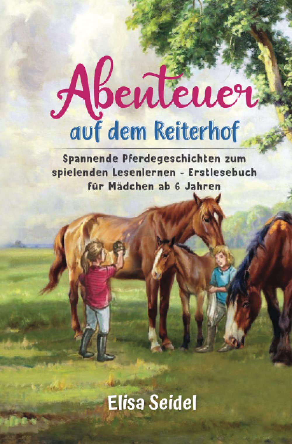 Abenteuer auf dem Reiterhof: Spannende Pferdegeschichten zum spielenden Lesenlernen - Erstlesebuch für Mädchen ab 6 Jahren Novels & Short Stories