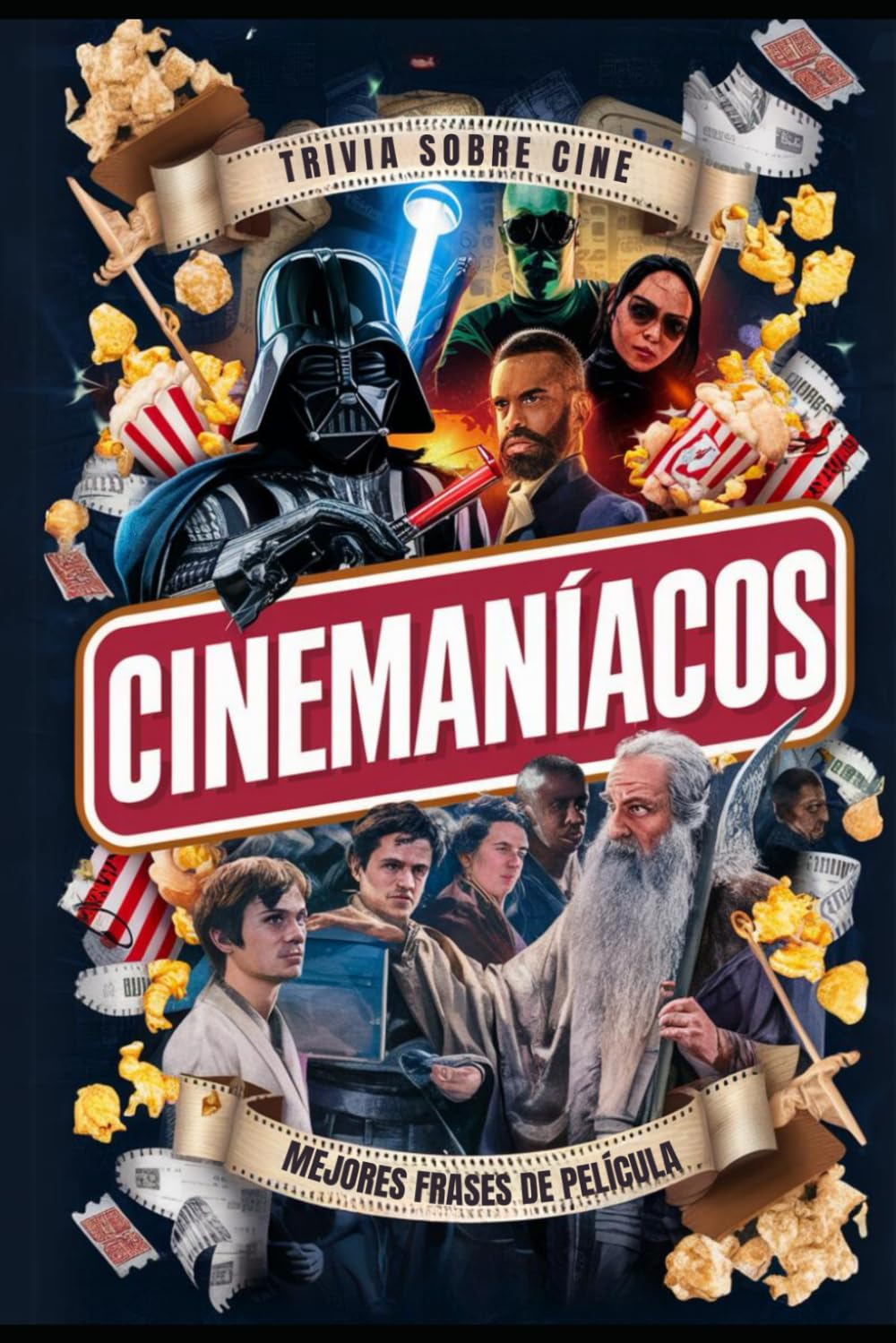 Cinemaníacos: Juego de Trivial con Frases de Película book