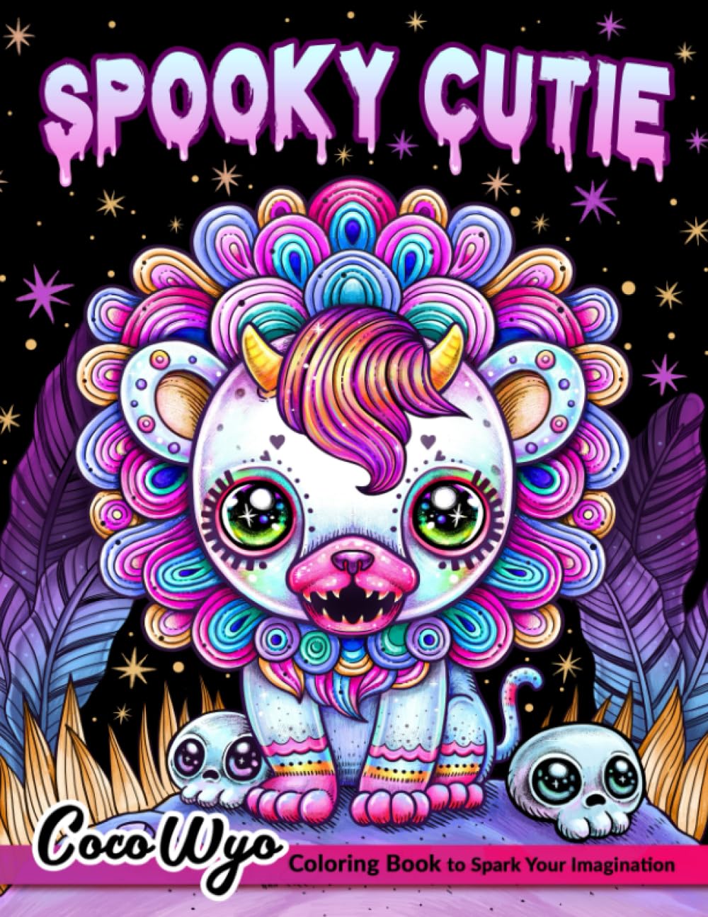 Spooky Cutie: Adult Coloring Book Features Cute Creepy, Horror, Spooky Creatures For Stress Relief & Relaxation book