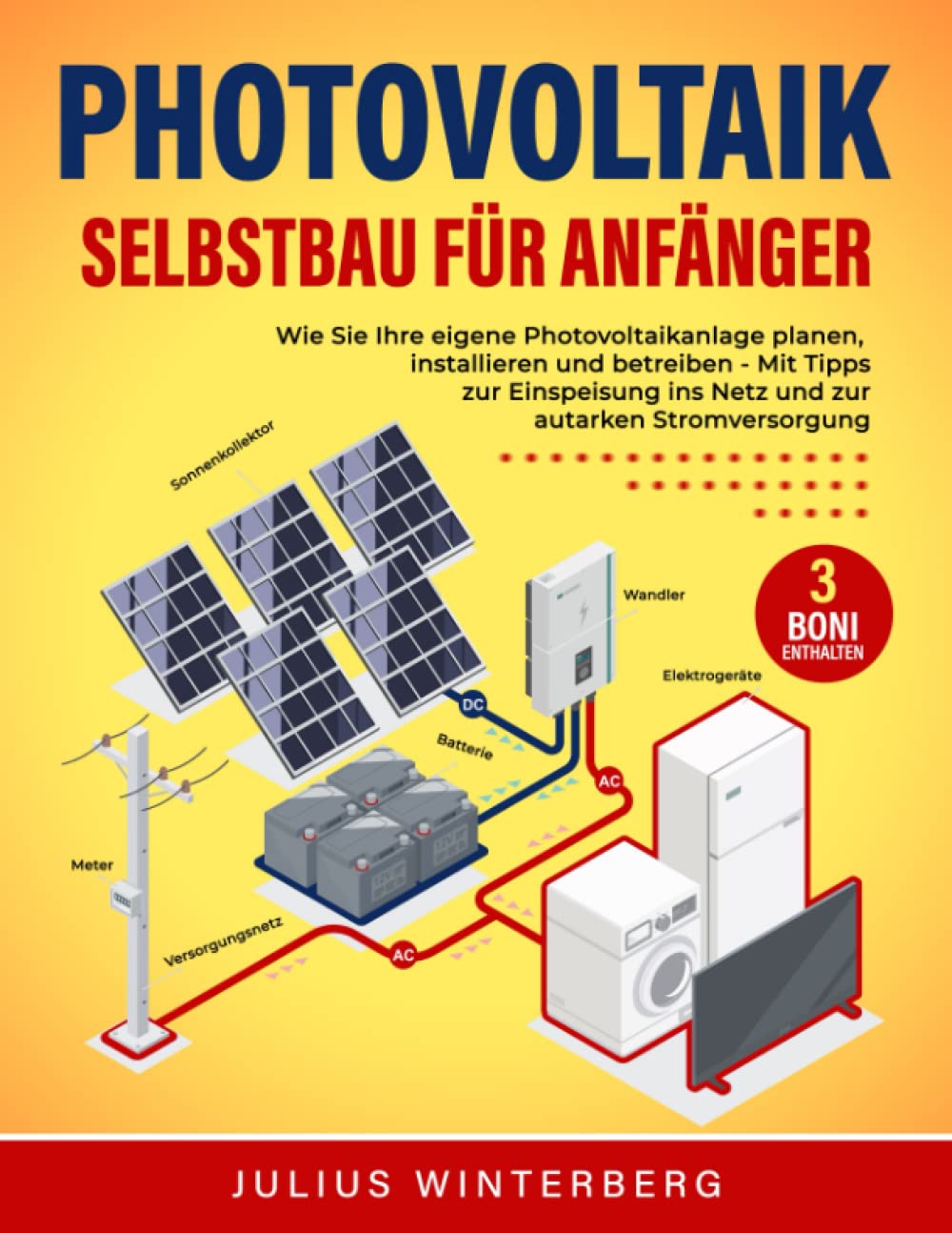 Photovoltaik-Selbstbau für Anfänger: Wie Sie Ihre eigene Photovoltaikanlage planen, installieren und betreiben - Mit Tipps zur Einspeisung ins Netz und zur autarken Stromversorgung Business & Technology
