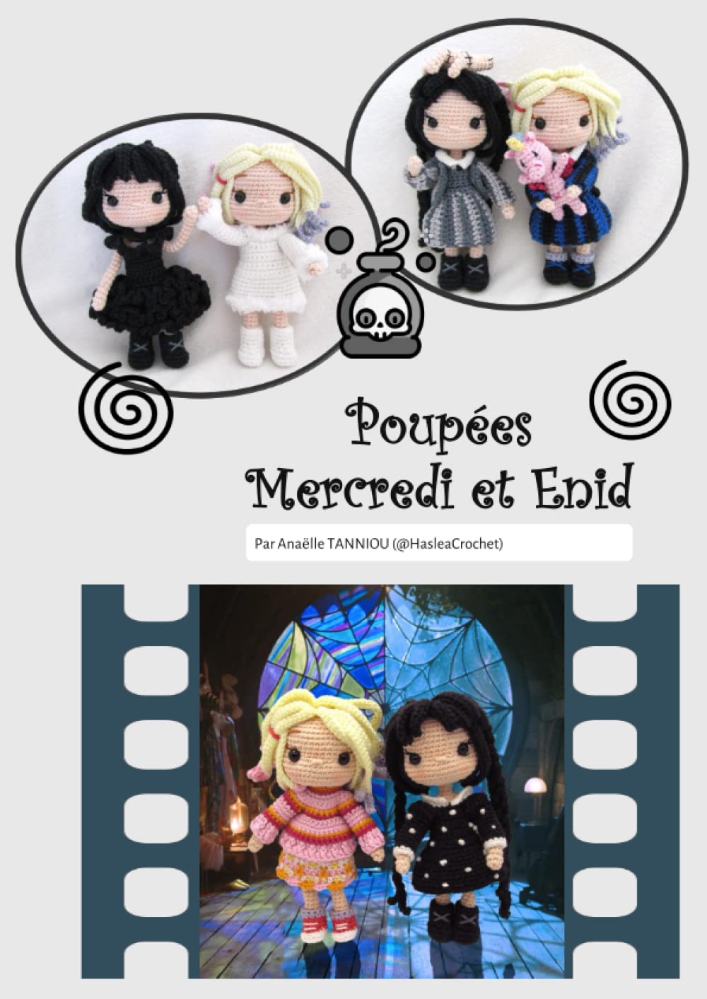 Poupées Mercredi et Enid (3 tenues) : tutoriels book