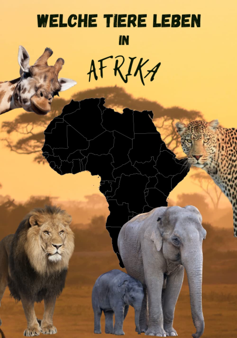 Welche Tiere leben in Afrika, Tierbuch für Kinder, hochwertige Tierbilder, Kinderbuch mit Tieren aus Afrika,: Kindertierbuch, 15 wichtige Fakten zu den Tieren aus Afrika, Tiere aus Afrika Contemporary literature Books