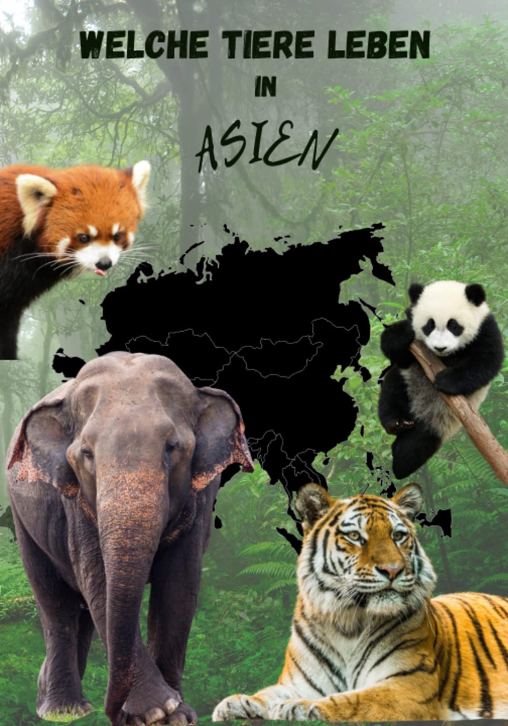 Welche Tiere leben in Asien, Kinderbuch mit Tieren, hochwertige Tierbilder, Kinderbuch mit Tieren aus Asien, Tierbuch für Kinder: die wichtigsten ... hochwertigen Bildern, Tiere aus Asien Buch Non-fiction