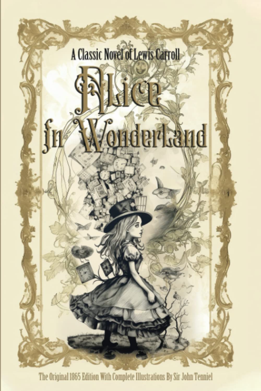 Alice in Wonderland: The Original 1865 Edition With Complete Illustrations By Sir John Tenniel A Classic Novel of Lewis Carroll Health, Nutrition & Fitness