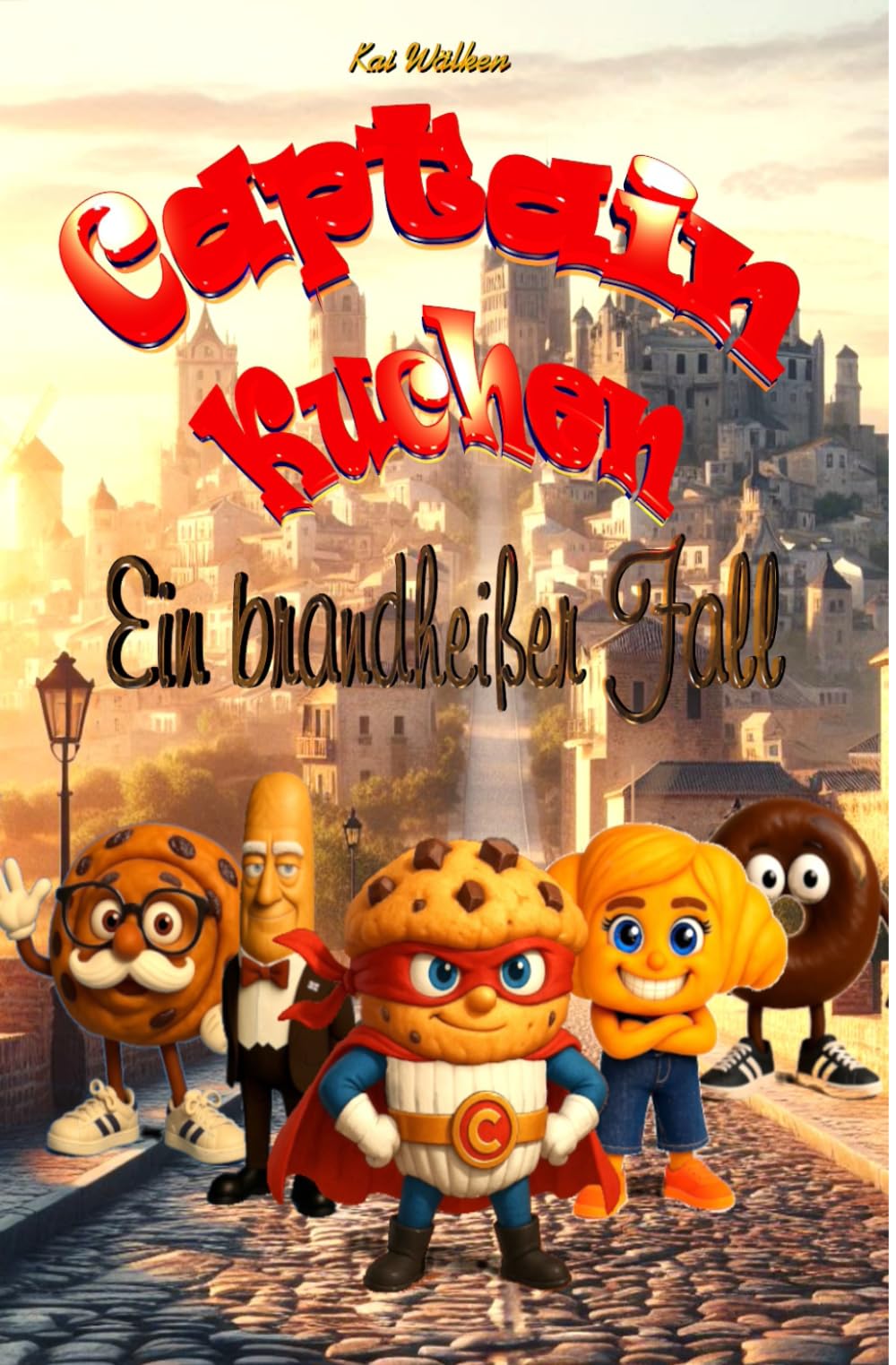 Captain Kuchen - Der köstliche Superheld - Ein brandheißer Fall: Der erste Teil und Auftakt der Captain Kuchen-Reihe ... Ein Buch voller Action, Witz und Magie ( Ab 10 Jahren ) 296 Seiten Superheroes