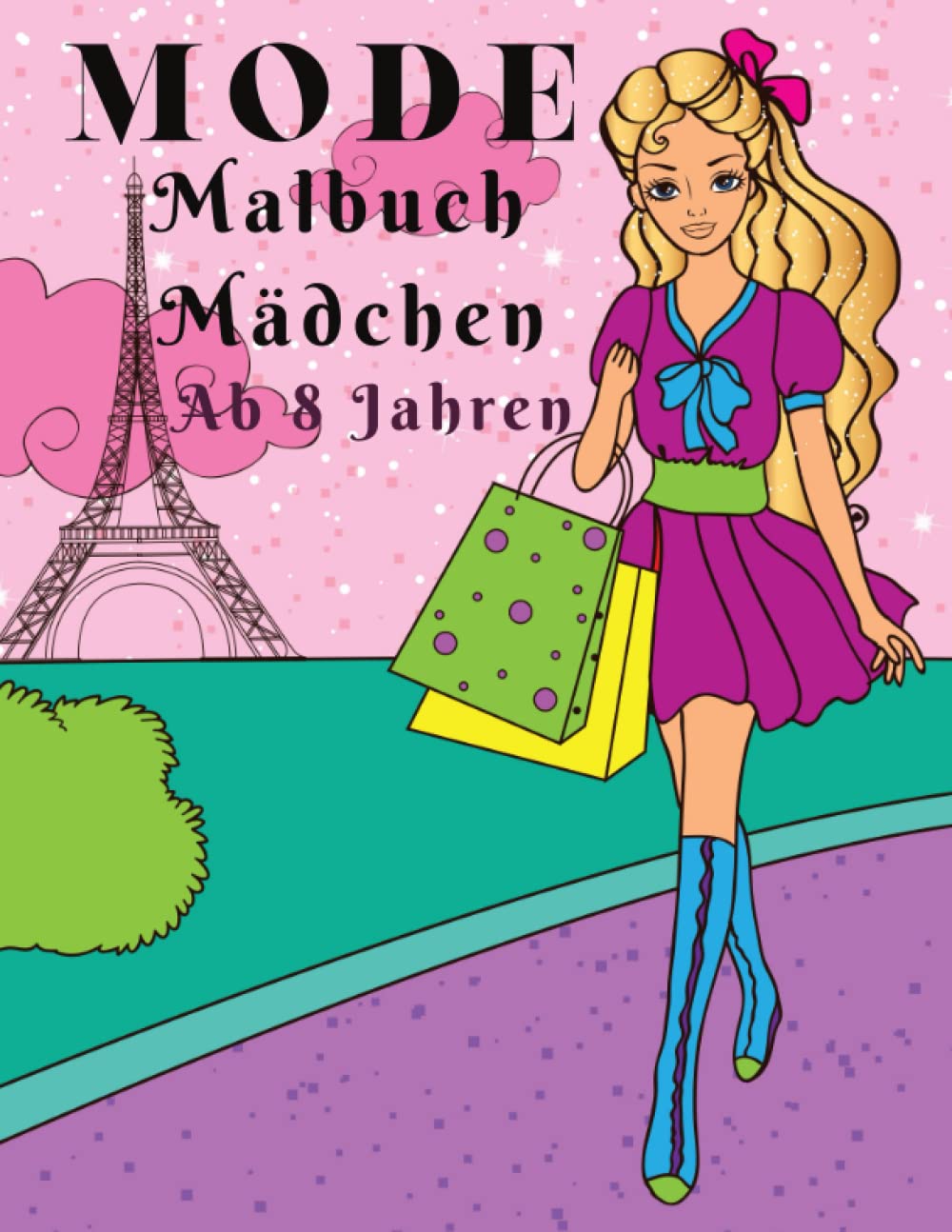 Mode Malbuch Mädchen ab 8 Jahren: Fashion Ausmalbuch für Kinder, Jugendliche , Teenager - Modedesign für Entspannung und Kreativitätsförderung Photography