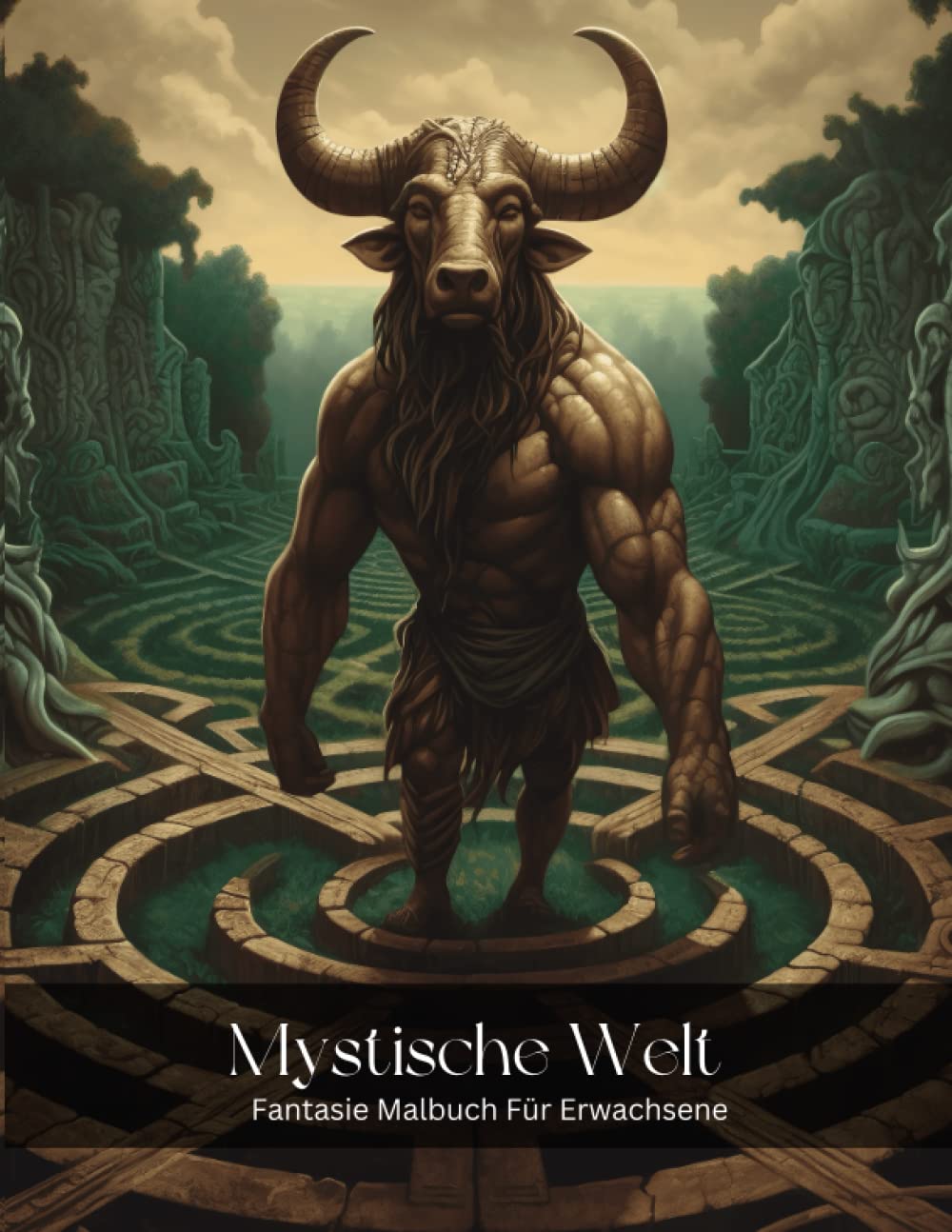Mystische Welt Fantasie Malbuch Für Erwachsene: Bezaubernde Illustrationen Mit Magischen Kreaturen Fairy Tales & Legends