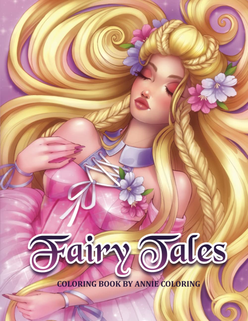 Fairy Tales and Princesses Coloring book Books