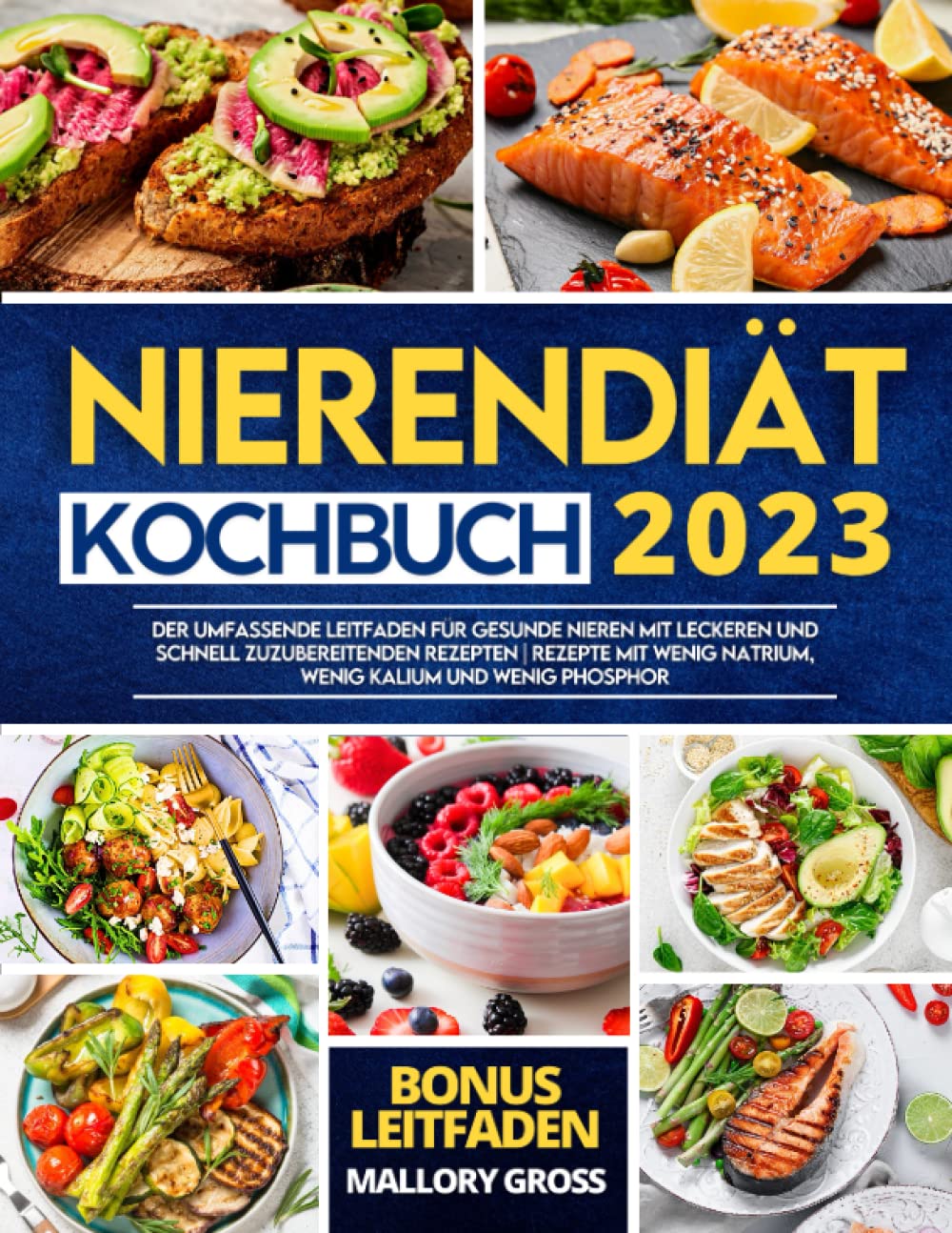 Das Nierendiät Kochbuch: Der umfassende Leitfaden für gesunde Nieren mit leckeren und schnell zuzubereitenden Rezepten | Rezepte mit wenig Natrium, wenig Kalium und wenig Phosphor book