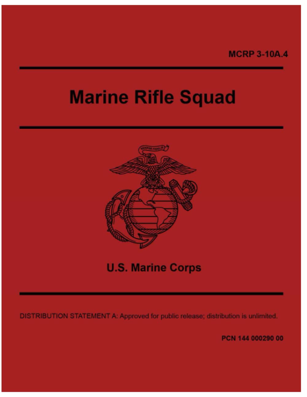 MCRP 3-10A.4 Marine Rifle Squad book