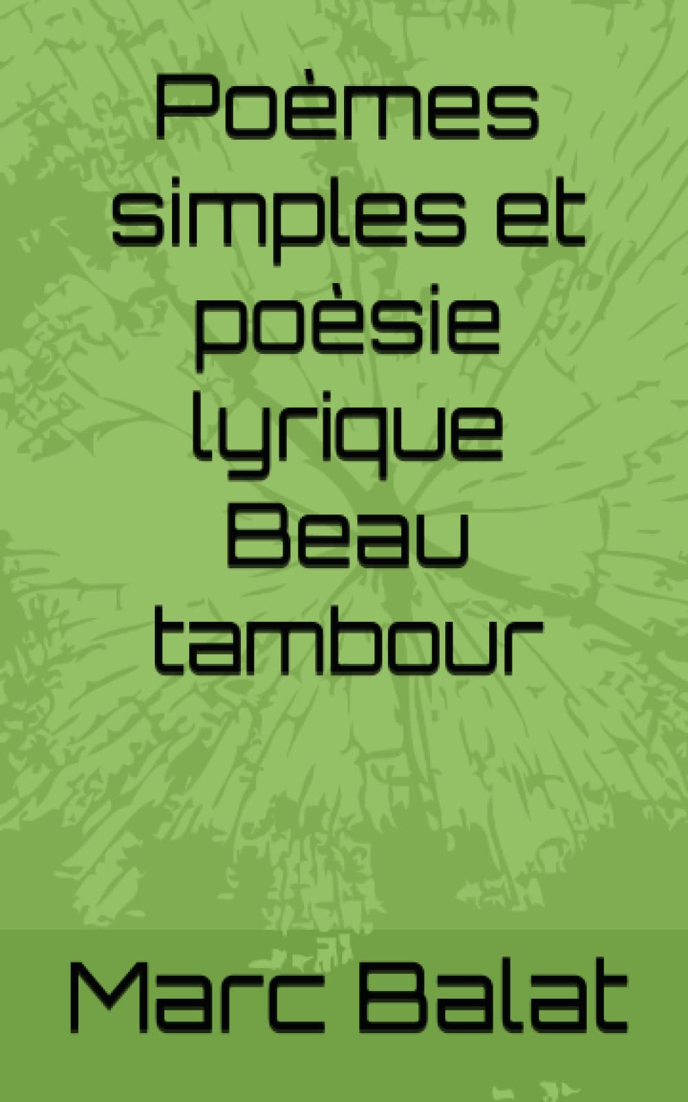 Poèmes Simples et poèsie lyrique Beau tambour book
