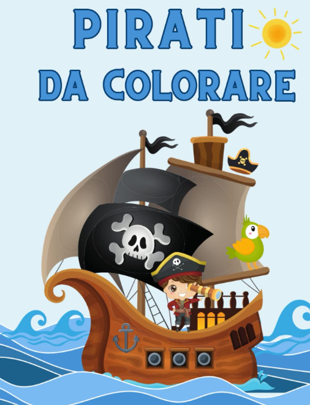 Pirati da colorare book