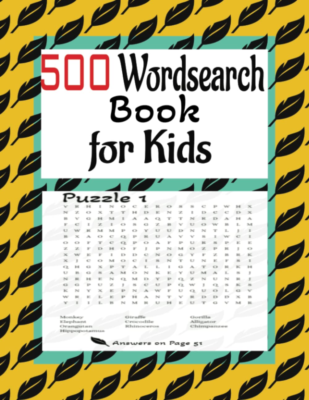 500 Wordsearch Book for Kids: Words Search Puzzle Book For Kids 8+ book