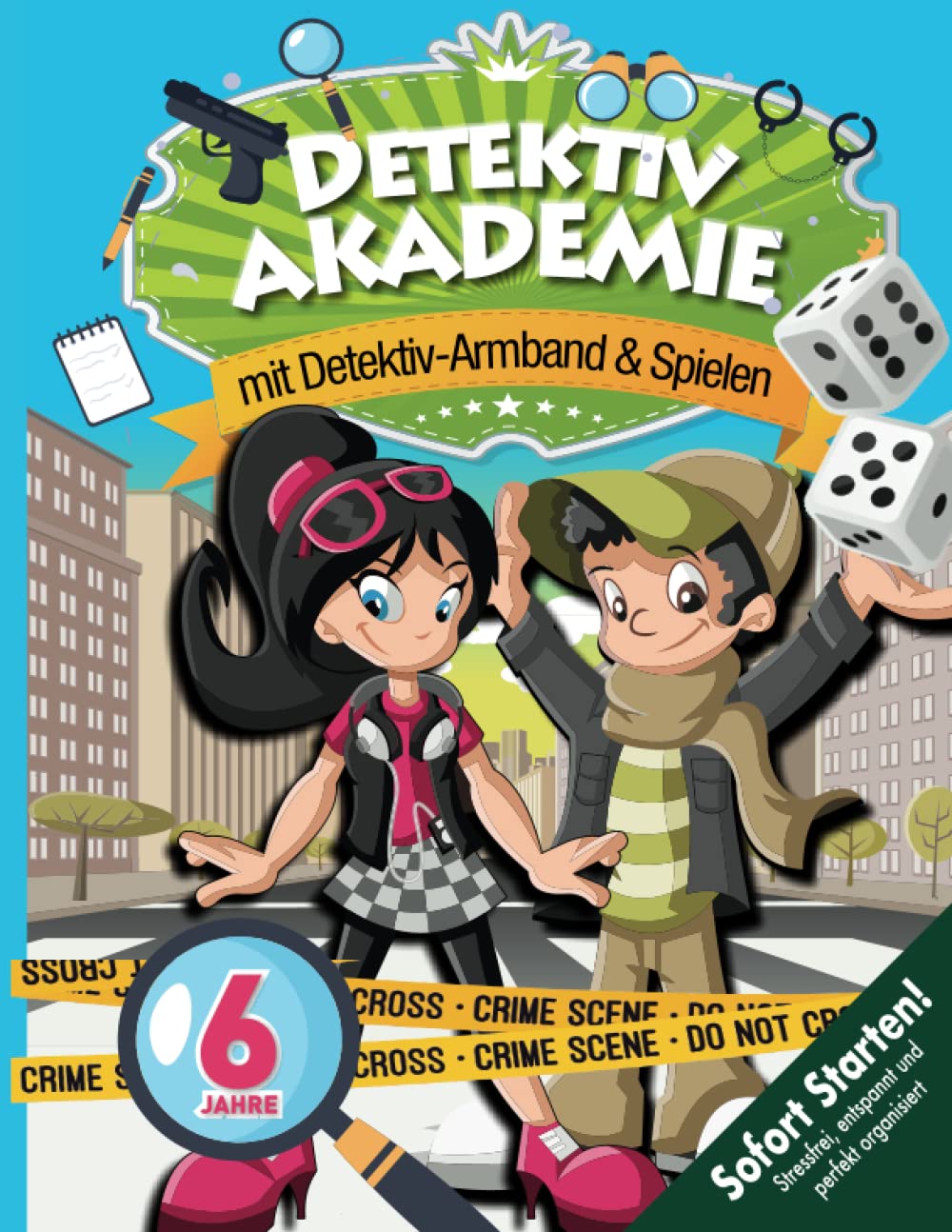 Detektiv-Akademie Schnitzeljagd (Kindergeburtstag) ab 6 Jahren: Mit dem Detektiv-Elitearmband geht es für euch auf eine spannende Schatzsuche voller Rätsel & Herausforderungen. (Bravo Schatzsuche) Lifestyle Books