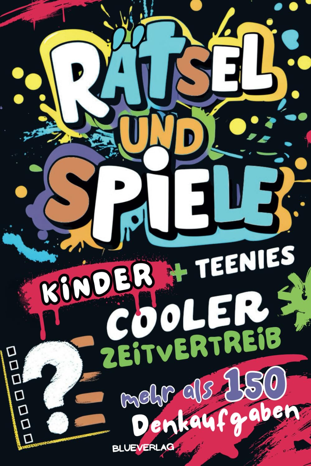 Rätsel und Spiele für Kinder + Teenies: Eine neue Dimension von mehr als 150 coolen Knobelaufgaben, die stundenlangen Rätselspaß garantieren! Für Mädchen & Jungs ein wertvoller Zeitvertreib! Tiptoi & Games