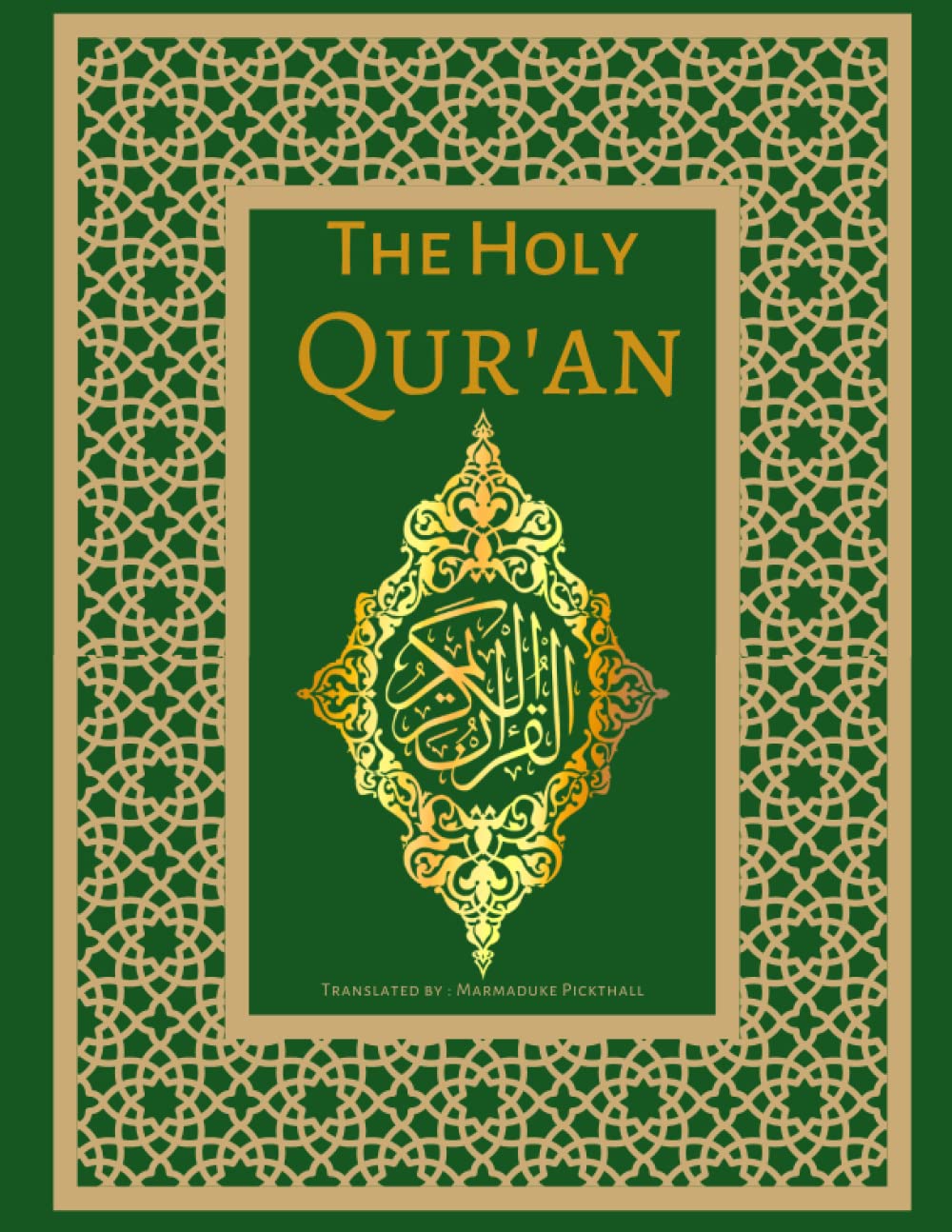 The Holy Quran: English Translation of The Noble Qur'an | Green Cover | English Edition Religion & Esotericism