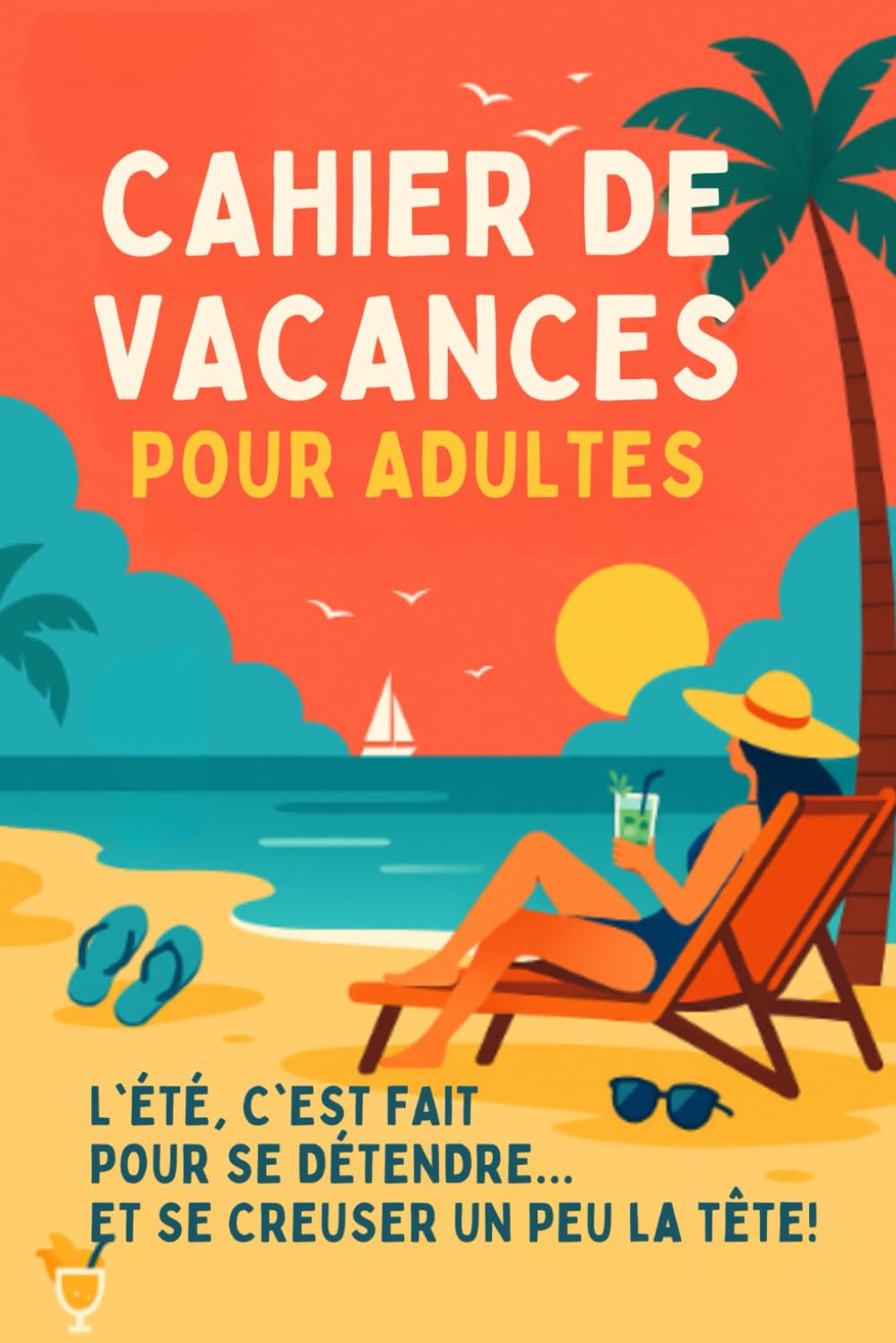 Cahier de Vacances pour adultes: Livre d'activités : Jeux, Mots Mêlés, Kakuros, Sudokus, Mandalas, énigmes... book
