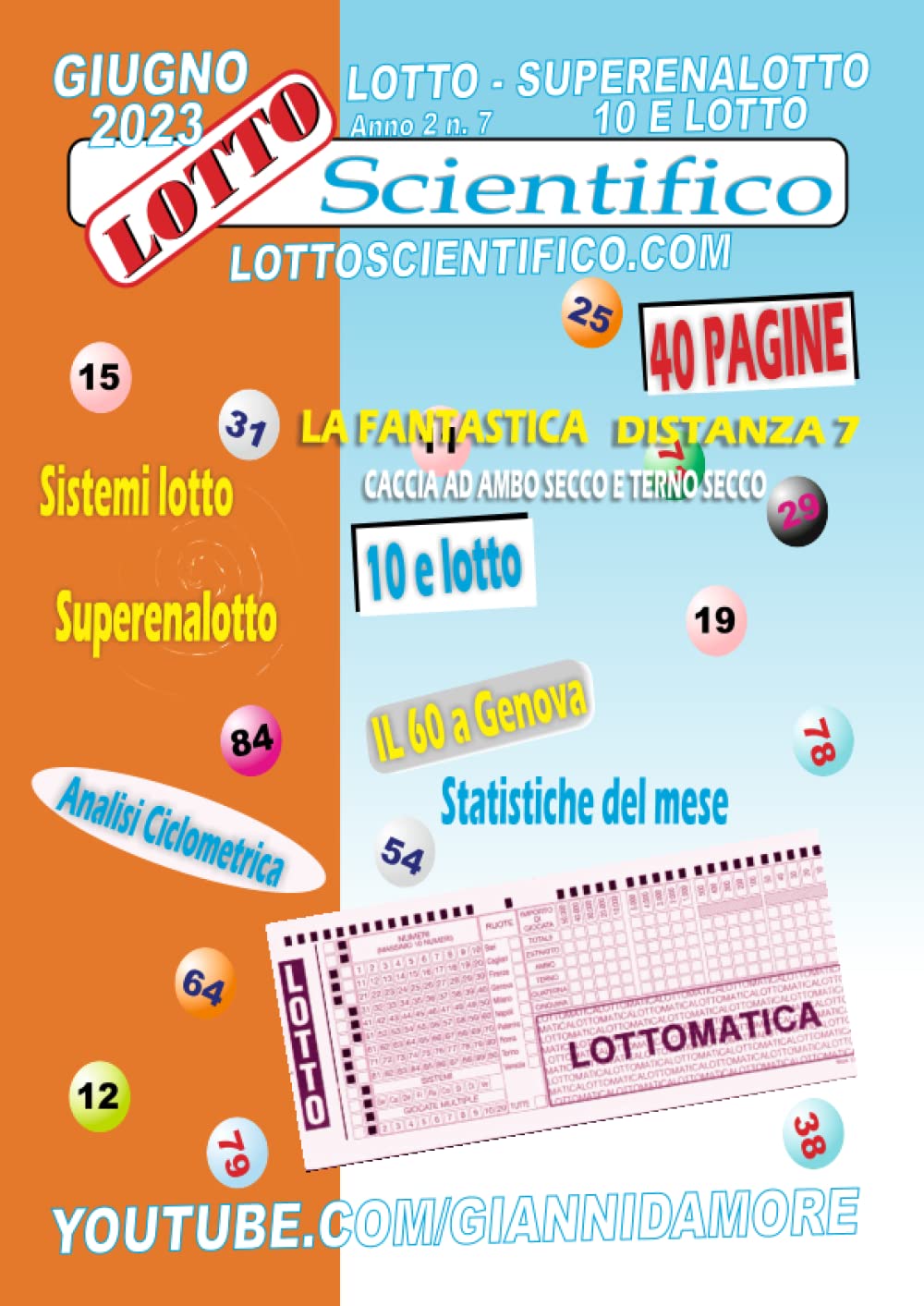 LOTTO Scientifico volume 7: Guida strategica al gioco del lotto italiano: vincere con le tecniche vincenti!!! book