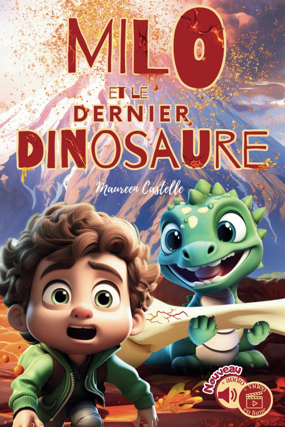 MILO ET LE DERNIER DINOSAURE:: Un petit garçon aide son ami dinosaure lors de son voyage. Une histoire éducative et touchante pour jeunes lecteurs. Idéal enfants de 6-9ans Non-fiction