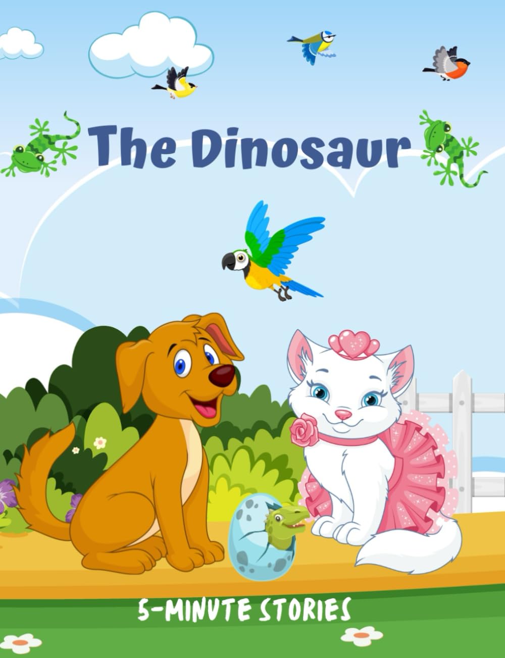 The Dinosaur (5-Minute Stories): Action and Adventure Short Stories for Kids ages 3-8 Novels & Short Stories