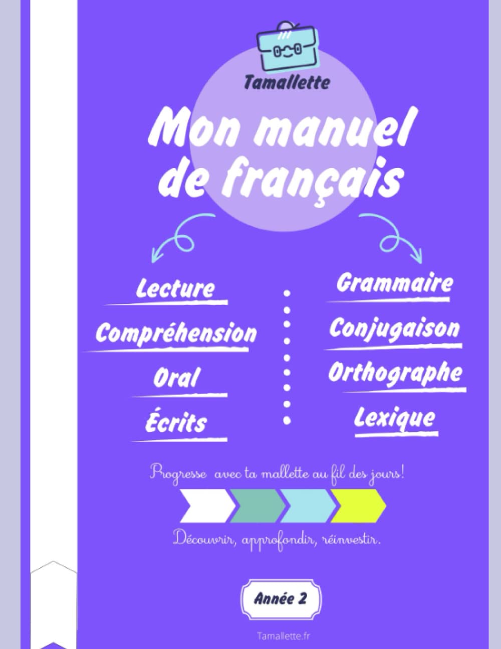 Tamallette : Manuel de français CM1-CM2 (Noir et blanc): Année 2 Books