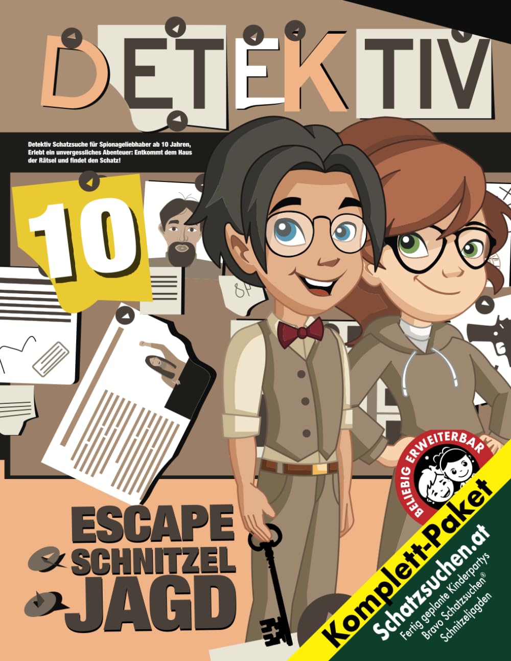 Detektiv Schatzsuche für Spionageliebhaber ab 10 Jahren: Erlebt ein unvergessliches Abenteuer: Entkommt dem Haus der Rätsel und findet den Schatz! (Bravo Schatzsuche) Tiptoi & Games