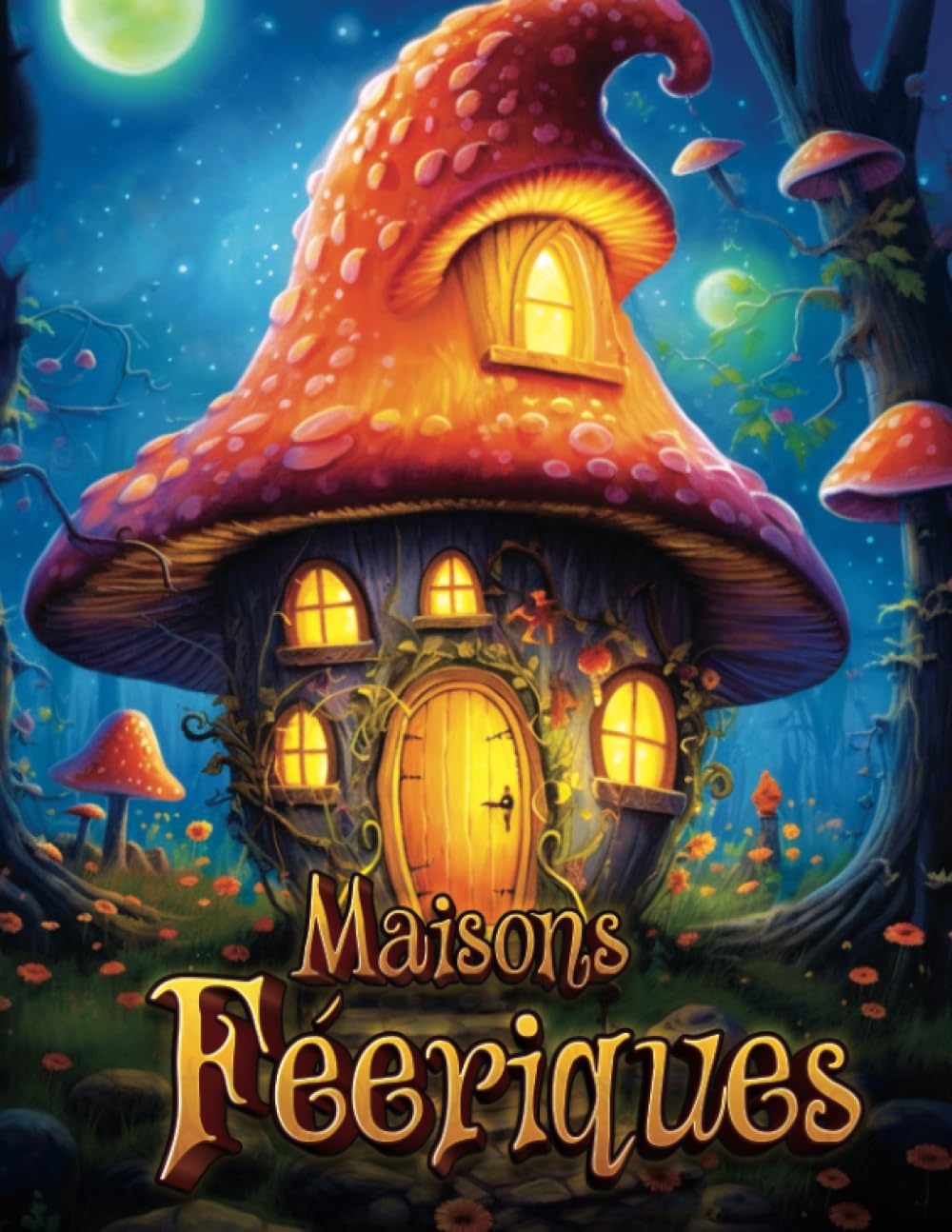 Maisons Féeriques: Coloriage Fantasy avec de Sublimes illustrations de Maisons de Fées Hobbies & Crafts