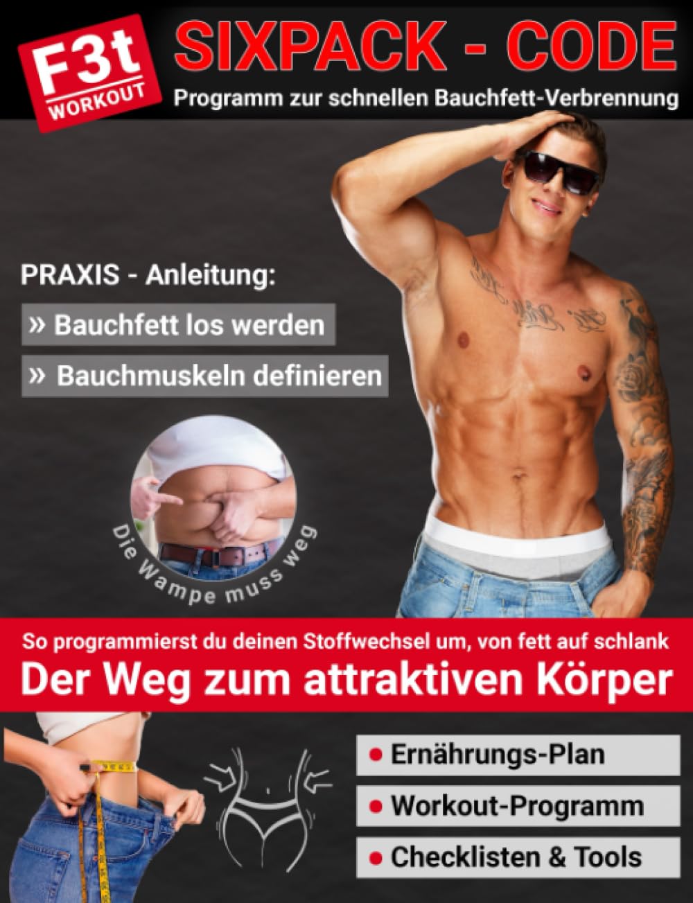 Product Image: Sixpack-Code: Programm zur schnellen Bauchfett-Verbrennung