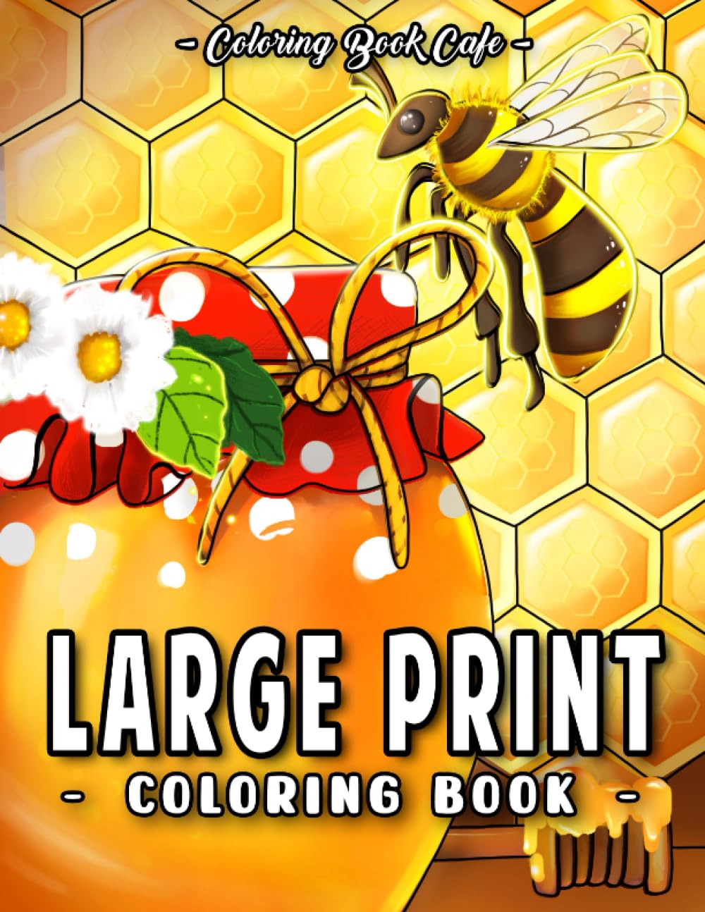 Large Print Coloring Book: Fun, Easy and Relaxing Designs with Plants, Animals, Flowers, Landscapes and More Hobbies & Crafts
