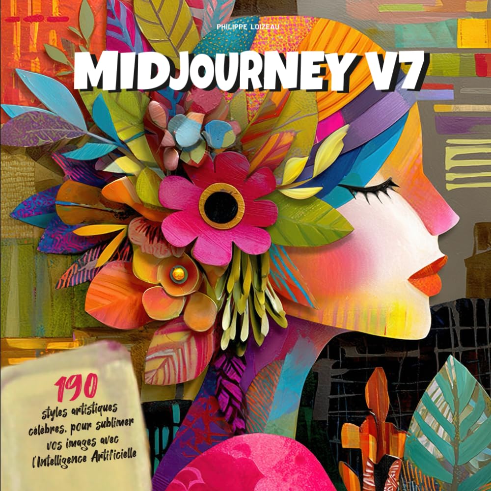 Midjourney : 190 styles artistiques célèbres, pour sublimer vos images avec l’Intelligence Artificielle: Comment utiliser l’IA pour avoir des prompts ... pour les créatifs - Edition française book