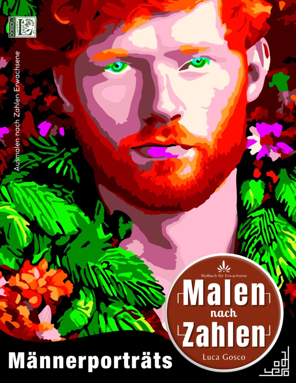 Malen nach Zahlen Erwachsene: Malbuch für Erwachsene mit Beeindruckenden Männerporträts zum Ausmalen nach Zahlen. Buch mit Nummerierten Ausmalfeldern für ein Angenehmes Ausmalerlebnis. Photography
