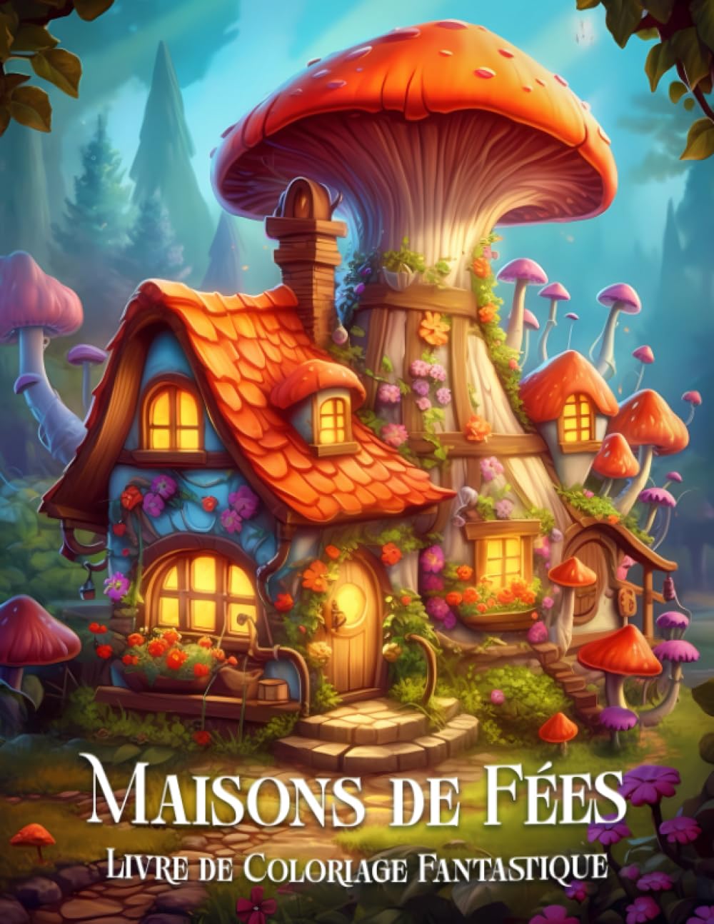 Maisons de Fées Livre de Coloriage Fantastique pour Adultes: Coloriage d'Architecture de Conte de Fées Fantaisiste pour la Relaxation et le Soulagement du Stress Hobbies & Crafts