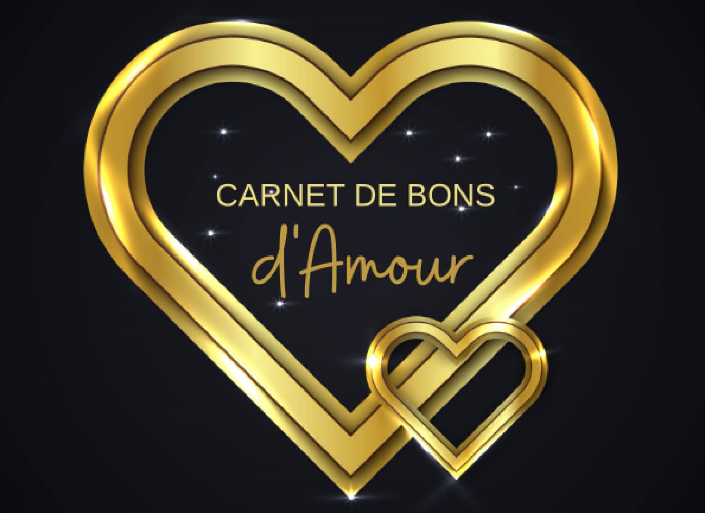 carnet de bons d'amour: 20 coupons vierges en couleur à remplir | chequier amoureux pour couple, idéal pour écrire des mots romantiques ou coquins | ... pour Saint Valentin, anniversaire ou Noël book