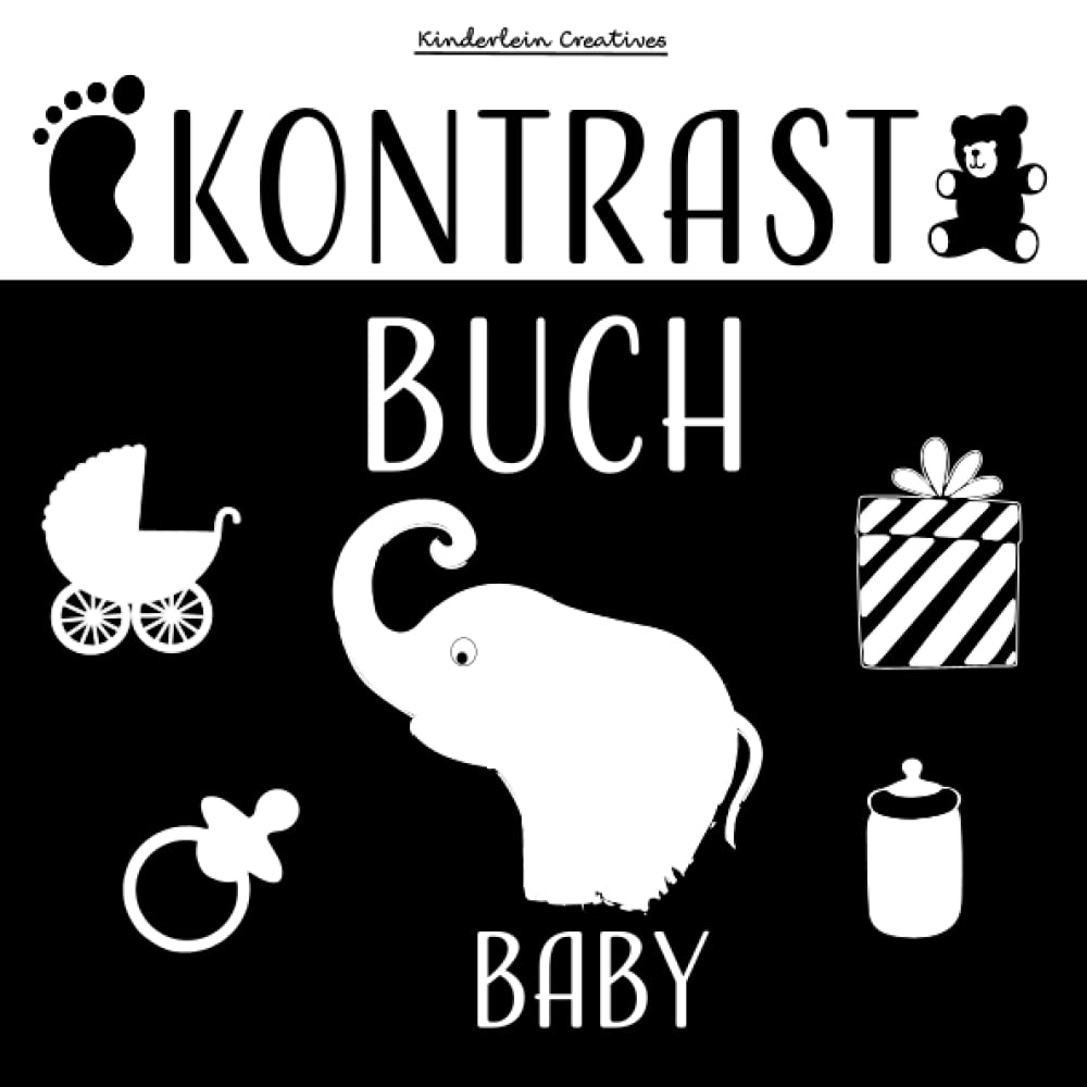 Kontrastbuch Baby: Ein Baby Buch ab 0 Monate zur Förderung der visuellen Fähigkeiten ihres Kindes. Study Guides
