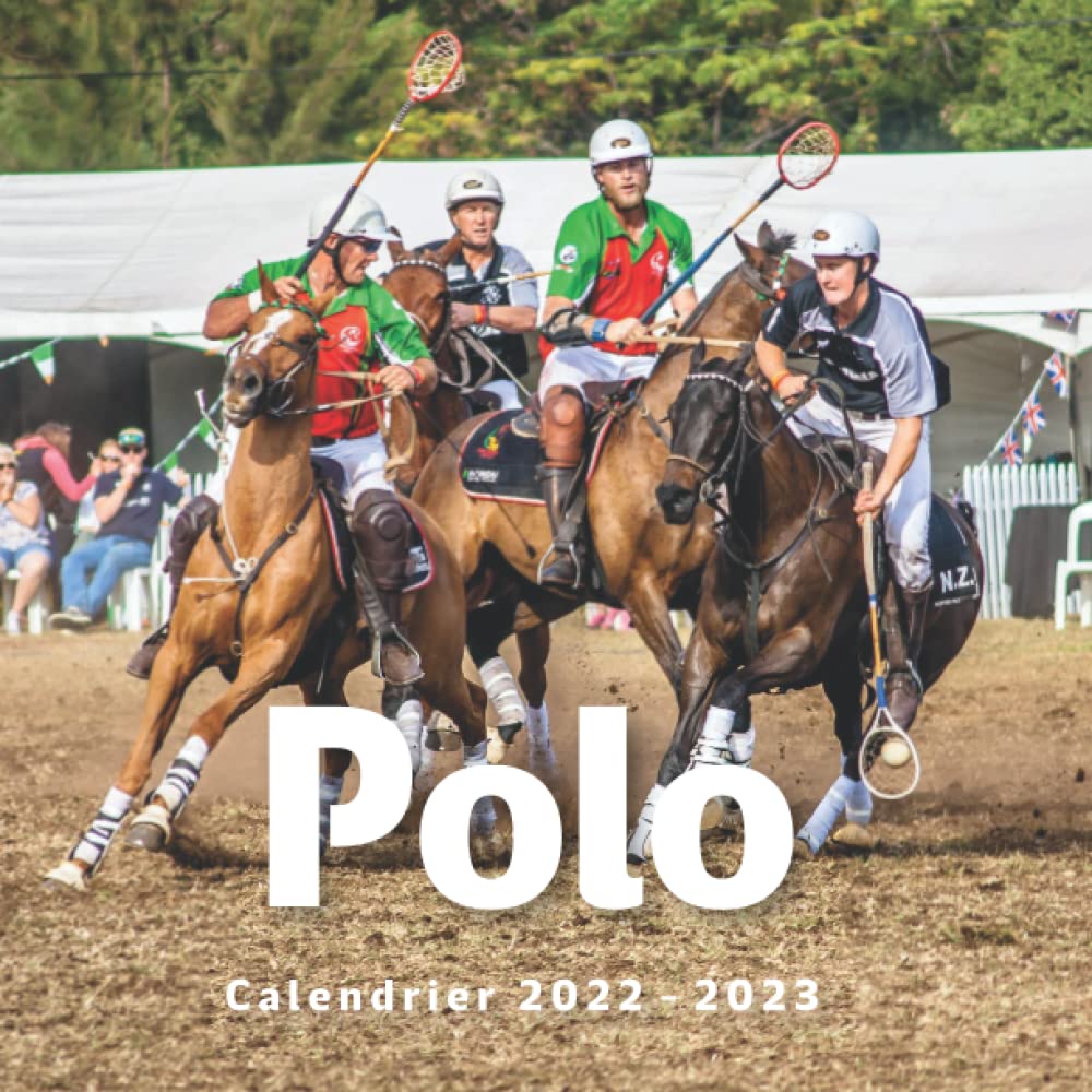 Polo Calendrier: Calendrier 2022 2023 - 8.5''x8.5'' - Cadeaux pour la famille et les amis book