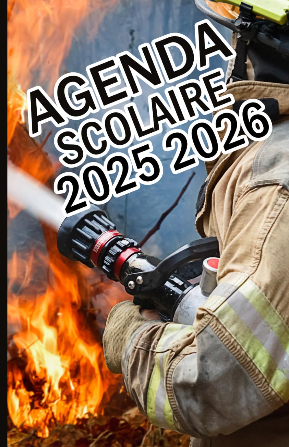 Agenda Scolaire: Pompier | Organisateur avec une page par jour et un calendrier pour planifier toute l'année scolaire | Idéal pour un usage scolaire ... collège, lycée) | Format pratique 13 x 20 cm book