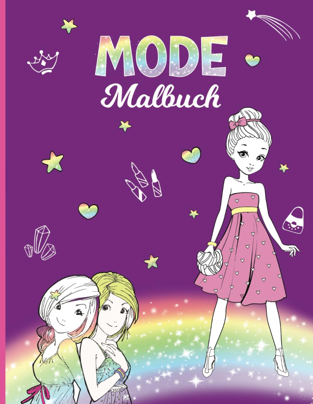 Malbuch Mädchen ab 8 Jahren | Mode Ausmalbuch | Fashion Malbuch |Perfektes Geschenk für Mädchen: Mode Malbuch für Mädchen ab 8 bis 12 Jahren | Topmodel - Model Malbuch Mädchen Photography