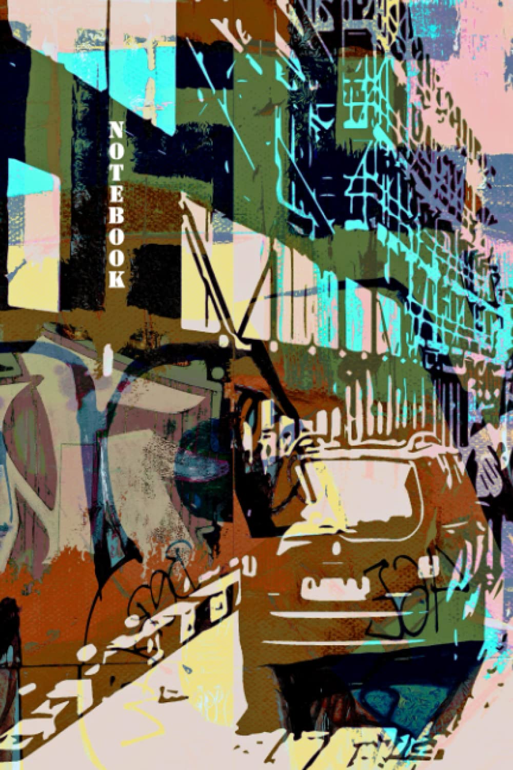 Notebook: Urban Graffiti Street Art Film, Art & Culture