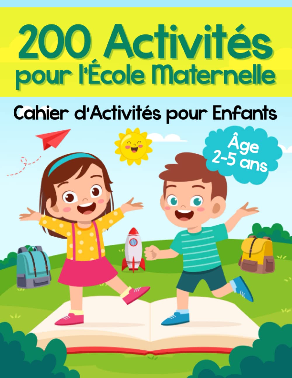 200 Activités pour l’École Maternelle - Cahier d’Activités pour Enfants: Plus de 200 Pages de Jeux Educatifs et d’Exercices pour Apprendre tout en s’Amusant | Âgés de 2 à 5 ans Tiptoi & Games