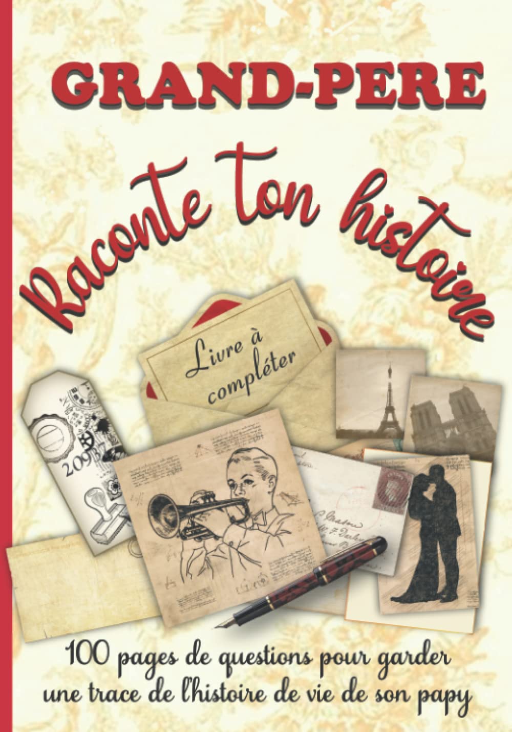 L'histoire de sa Vie Racontée par Grand Père: Livre Mémoire à Offrir à Son Papy pour Partager ses Souvenirs avec les Petits Enfants - Idée Cadeau Fête des Grands-Pères ou Noël Parents & Children