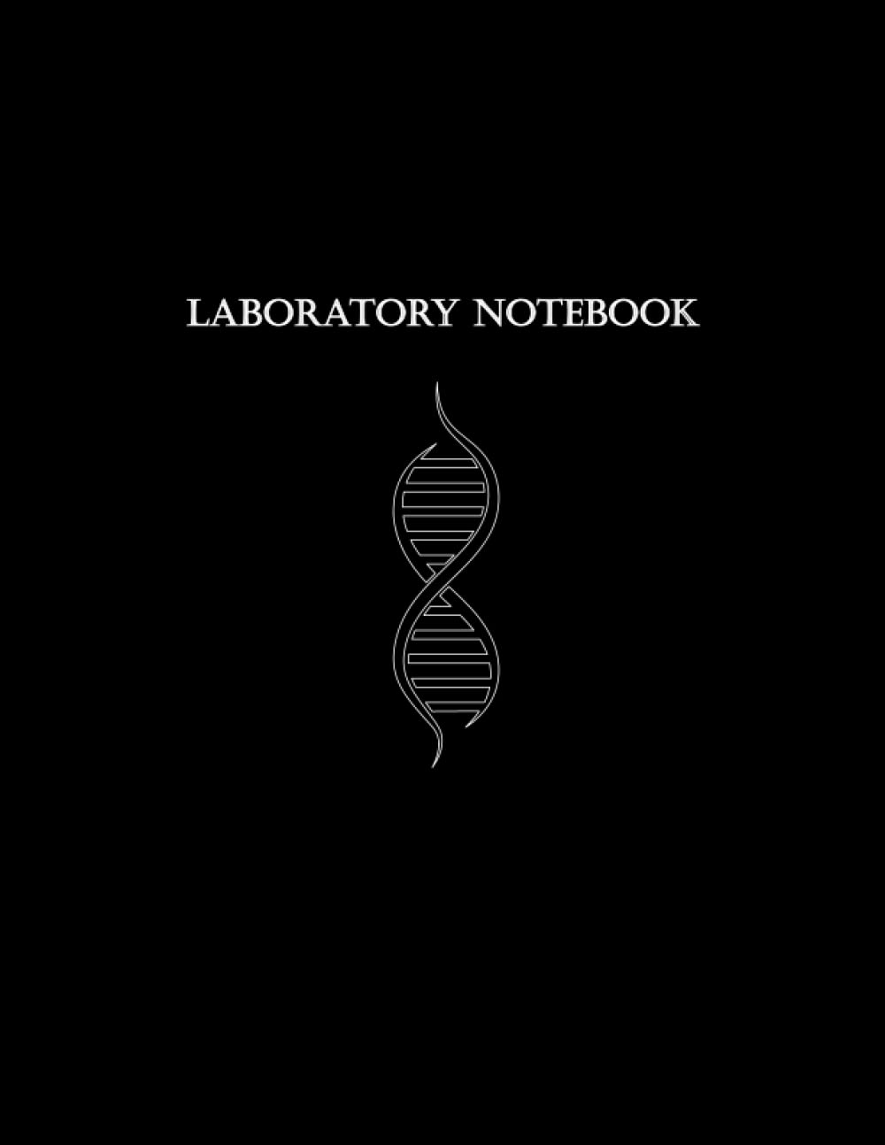 Laboratory Notebook: Bullet Lab Notebook for Highschool, College, Graduate Research, or Independent Research - 154 Pages - 8.5" x 11" - Black Business & Technology