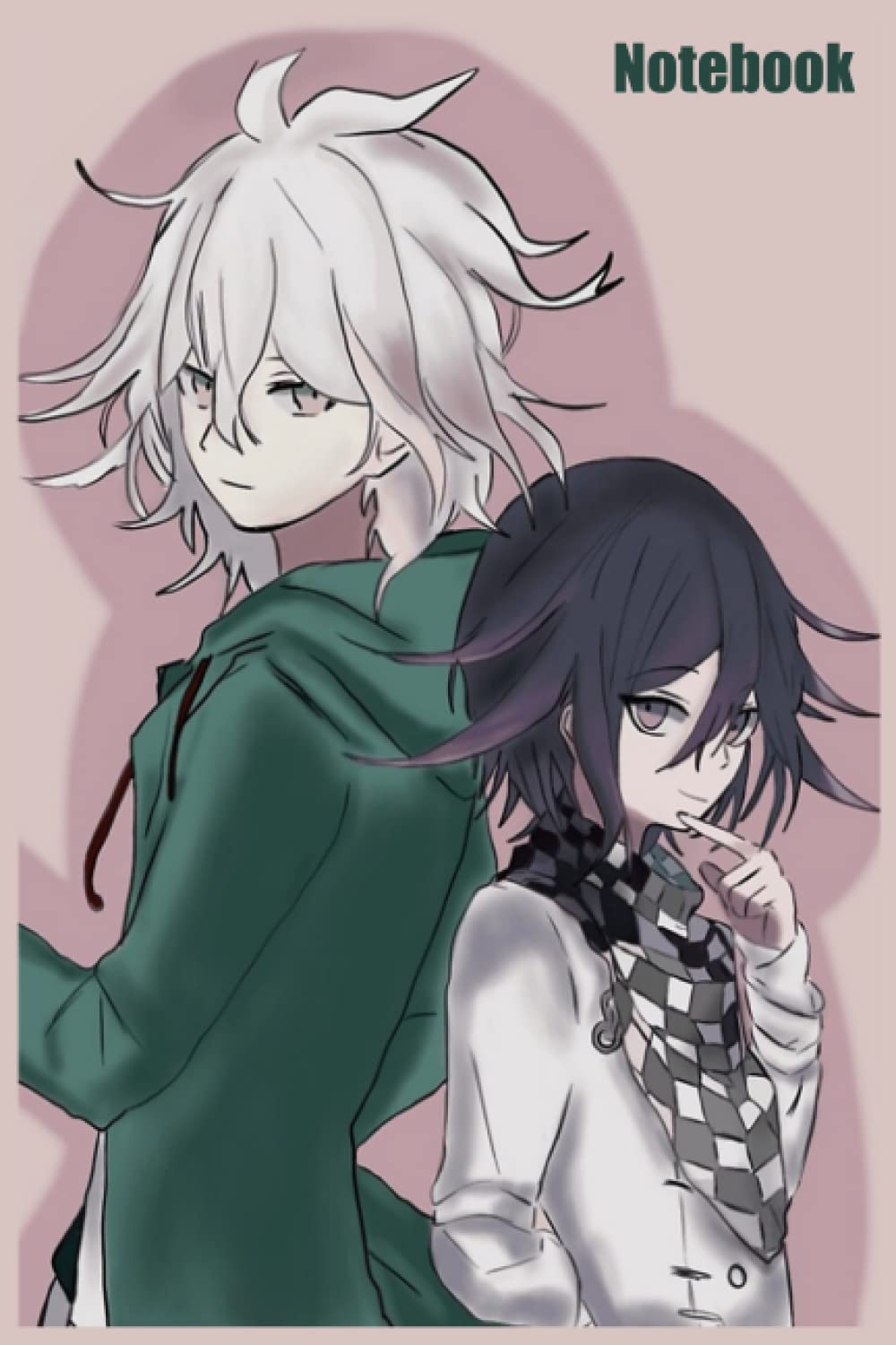 Komaeda Nagito And Kokichi Notebook: Journal, Diary, 6x9 110 Pages, Lined College Ruled Paper Books